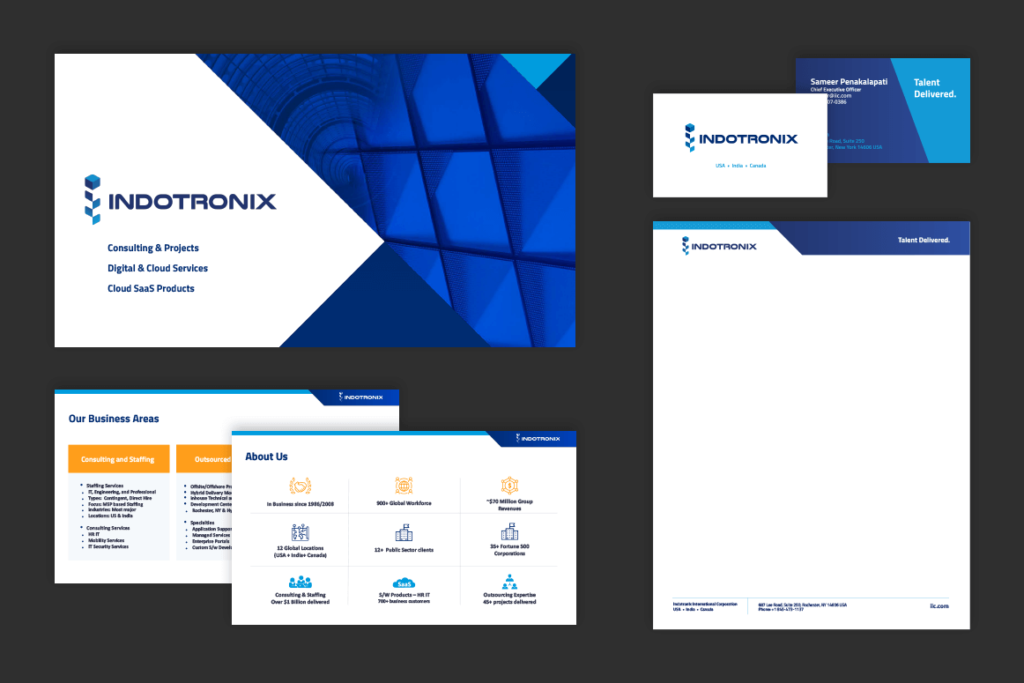 Indotronix Collateral Examples